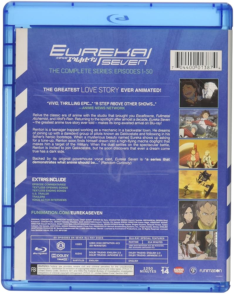 Amazon.co.jp: Eureka Seven: the Complete Series [Blu-ray